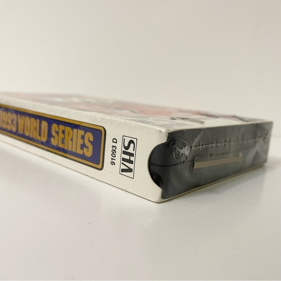 World Series 1993 Toronto Blue Jays Vs Philadelphia Phillies VHS Tape Baseball - Picture 16 of 16